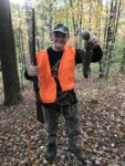 David Bonnell sends along this picture of this 13 year old son who got his first squirrel in the fall of 2022
